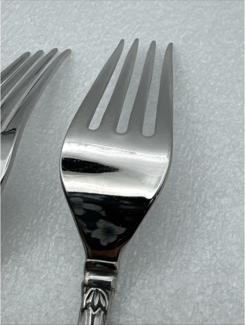 Lot 3 Princess House BARRINGTON Dinner Forks EUC 18/10 Stainless Flatware 8-1/8